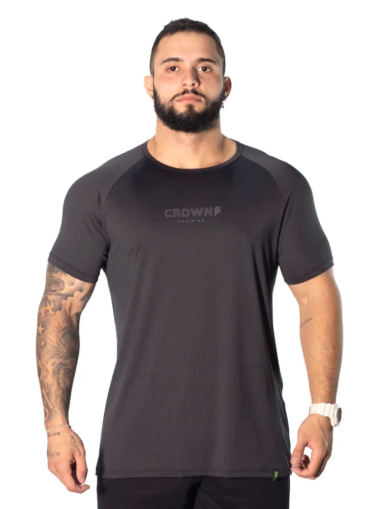 CAMISA DRY FIT ICE PRETA