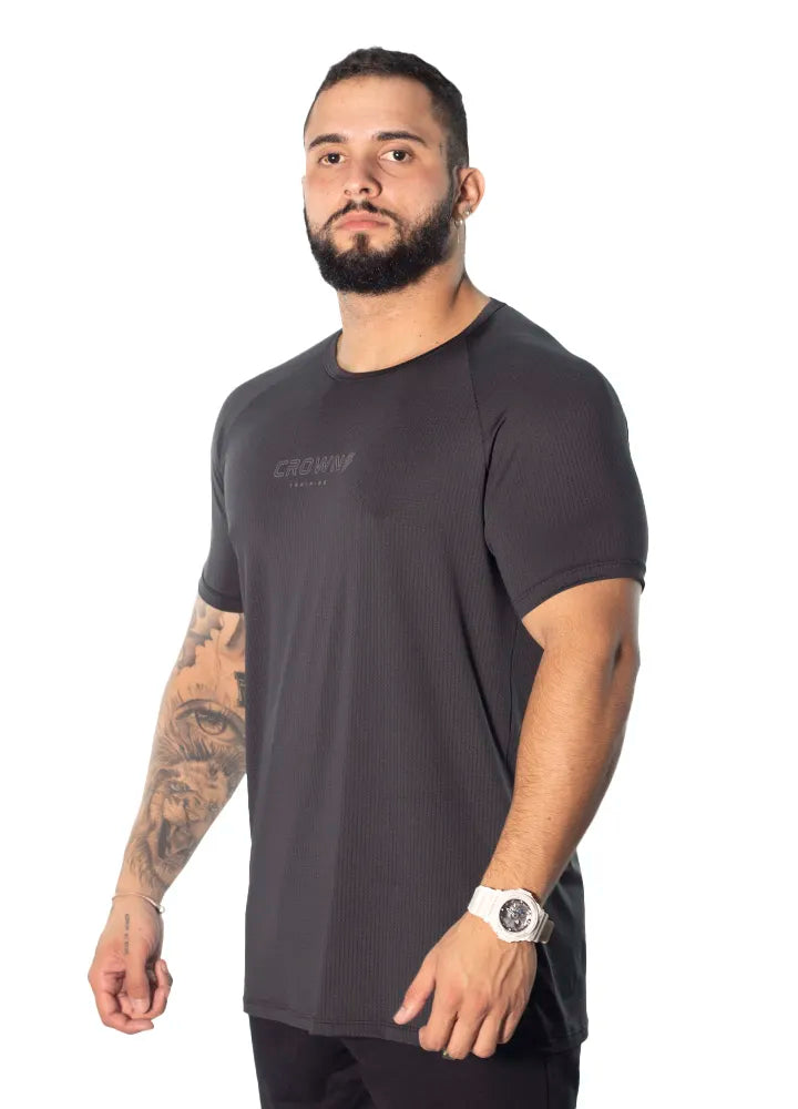 CAMISA DRY FIT ICE PRETA