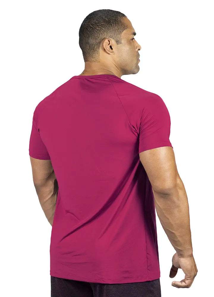 CAMISA DRY FIT  BORDO