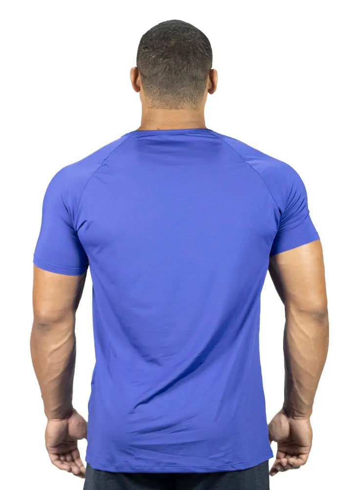 CAMISA DRY FIT AZUL