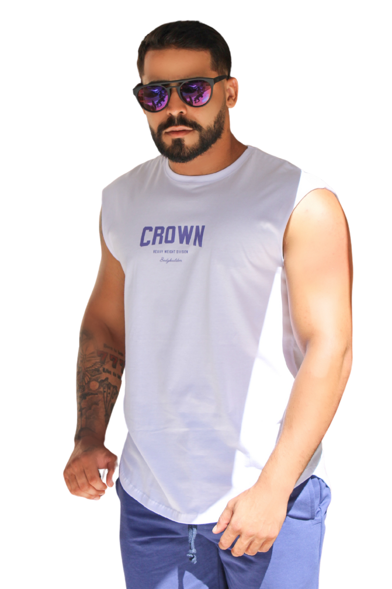 REGATA CROWN JAPONESA BODYBUILDER BRANCA