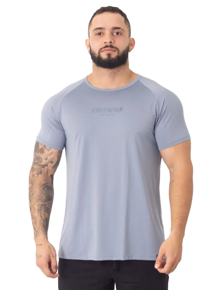 CAMISA CROWN DRY FIT ICE AÇO