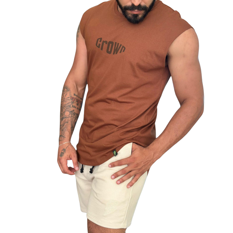 BERMUDA CROWN MOLETOM BEGE