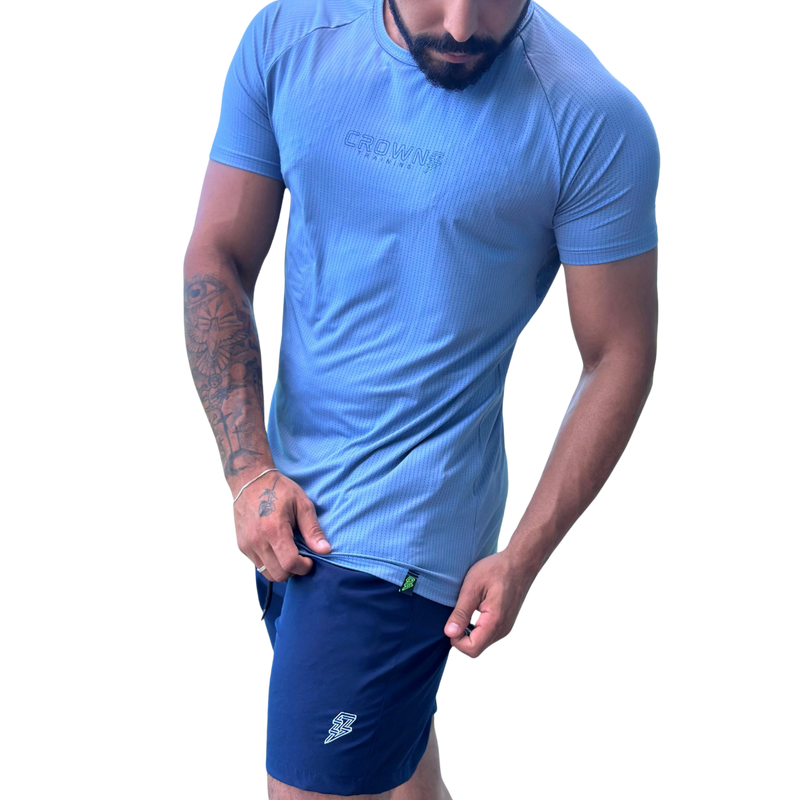 BERMUDA CROWN TRAINING TACTEL AZUL MARINHO