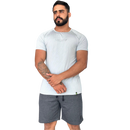 CAMISETA CROWN DRY FIT ICE CINZA