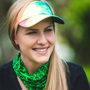 VISEIRA HUPI TIE-DYE VERDE/AMARELO