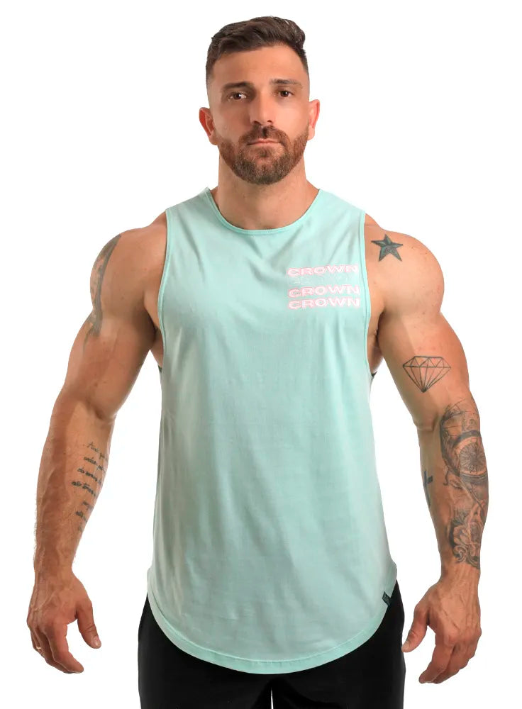 REGATA CROWN TANK VERDE CLARO