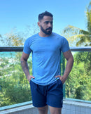 BERMUDA CROWN TRAINING TACTEL AZUL MARINHO