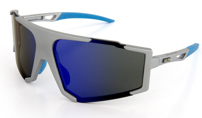 OCULOS HUPI FORCE PRATA/LENTE AZUL