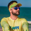 OCULOS HUPI FORCE PRATA/LENTE AZUL