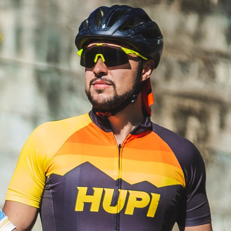 OCULOS HUPI ANGLIRU AMARELO NEON/PRETO