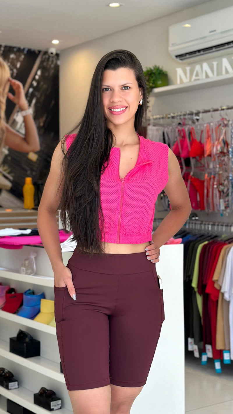 BERMUDA MAITÊ COM BOLSO